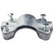 Factory hot sale non-standard galvanized fencing fitting fence post clamp